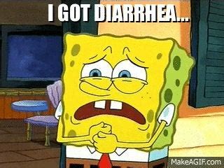 spongebob i got diarrhea